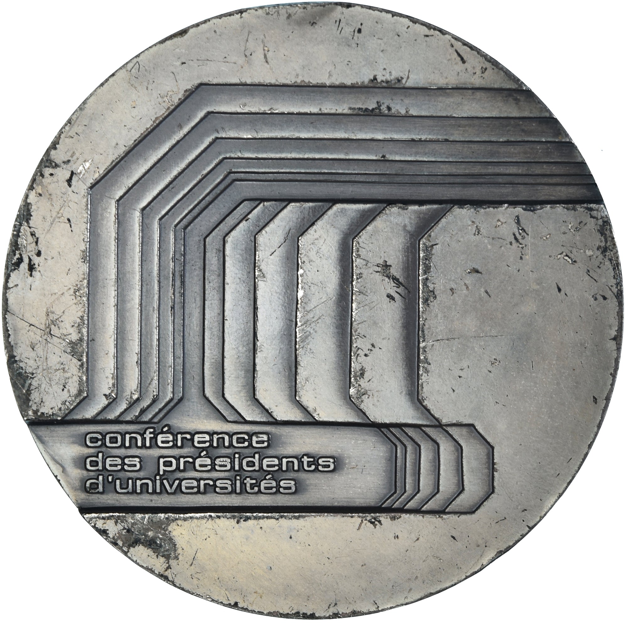 França, medalha, Conférence des Présidents d'Université, Instruction, 1978