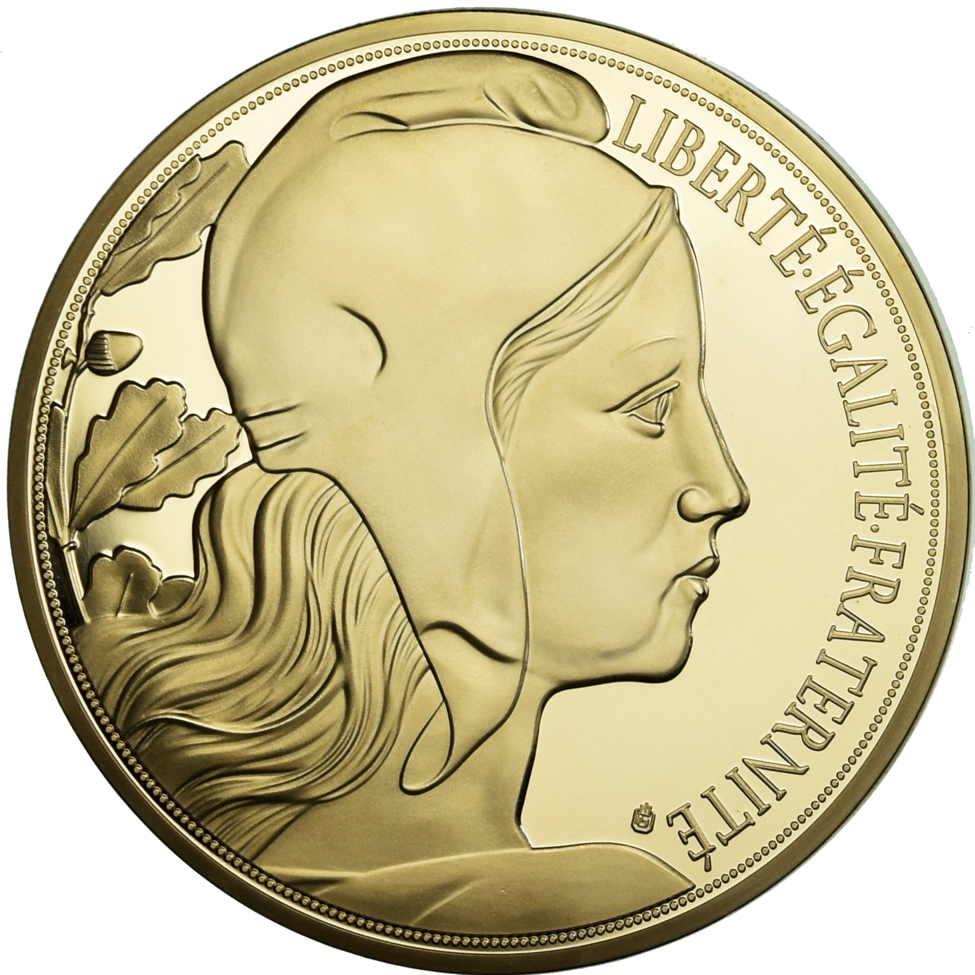 France, Medal, Liberté, La Marseillaise, 2015, MS(65-70), Copper Gilt