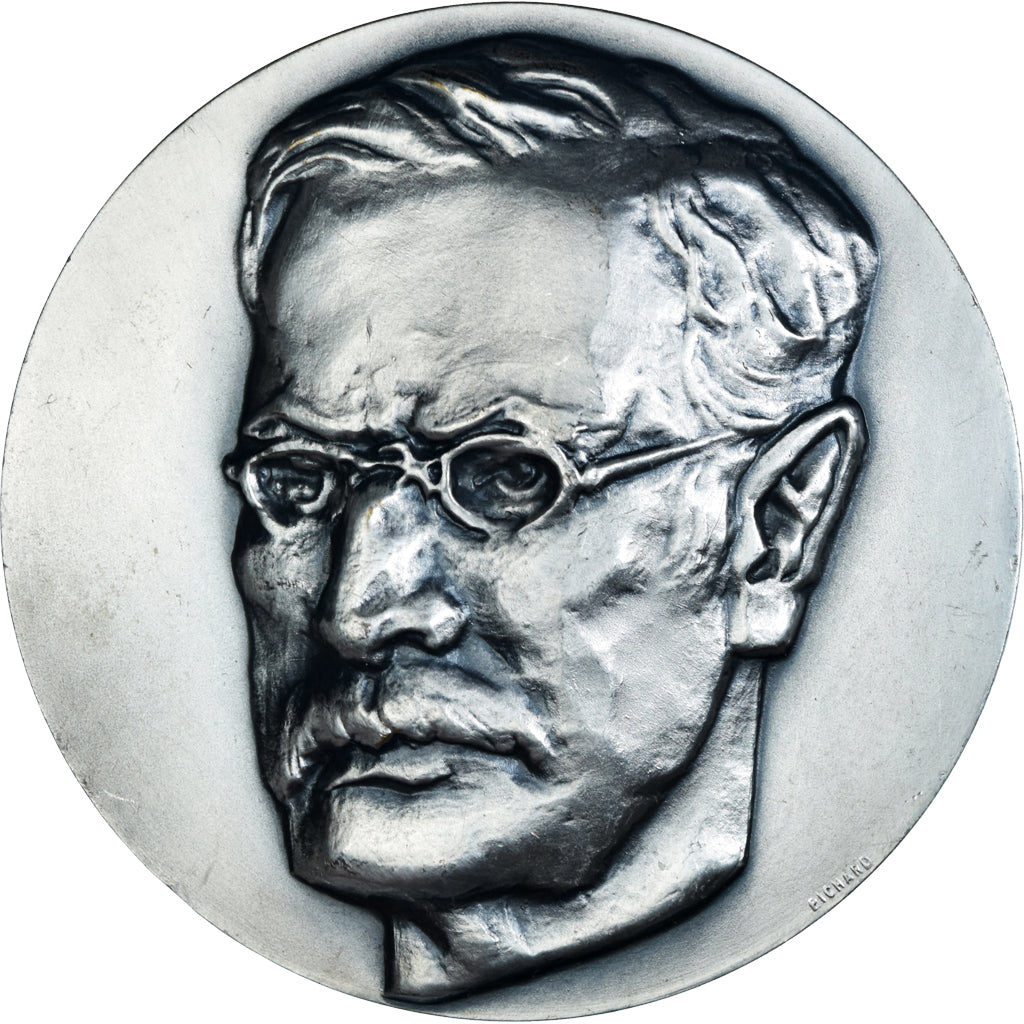 Frankreich, Medaille, Crédit Mutuel, Bank, 1990, Pichard, VZ, Silvered bronze