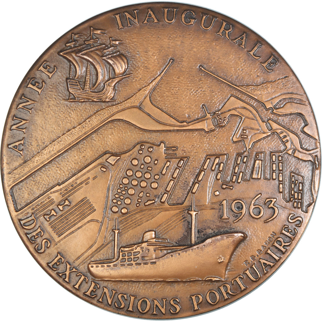 Frankreich, Medaille, Chambre de Commerce et D'Industrie de Dunkerque, 1963