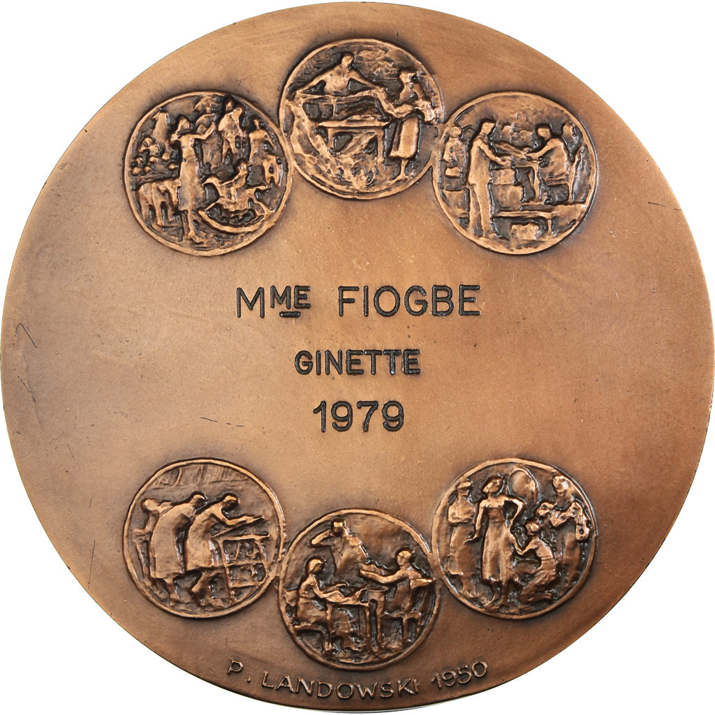 Frankreich, Medaille, Fédération Nationale des Entreprises à Commerces