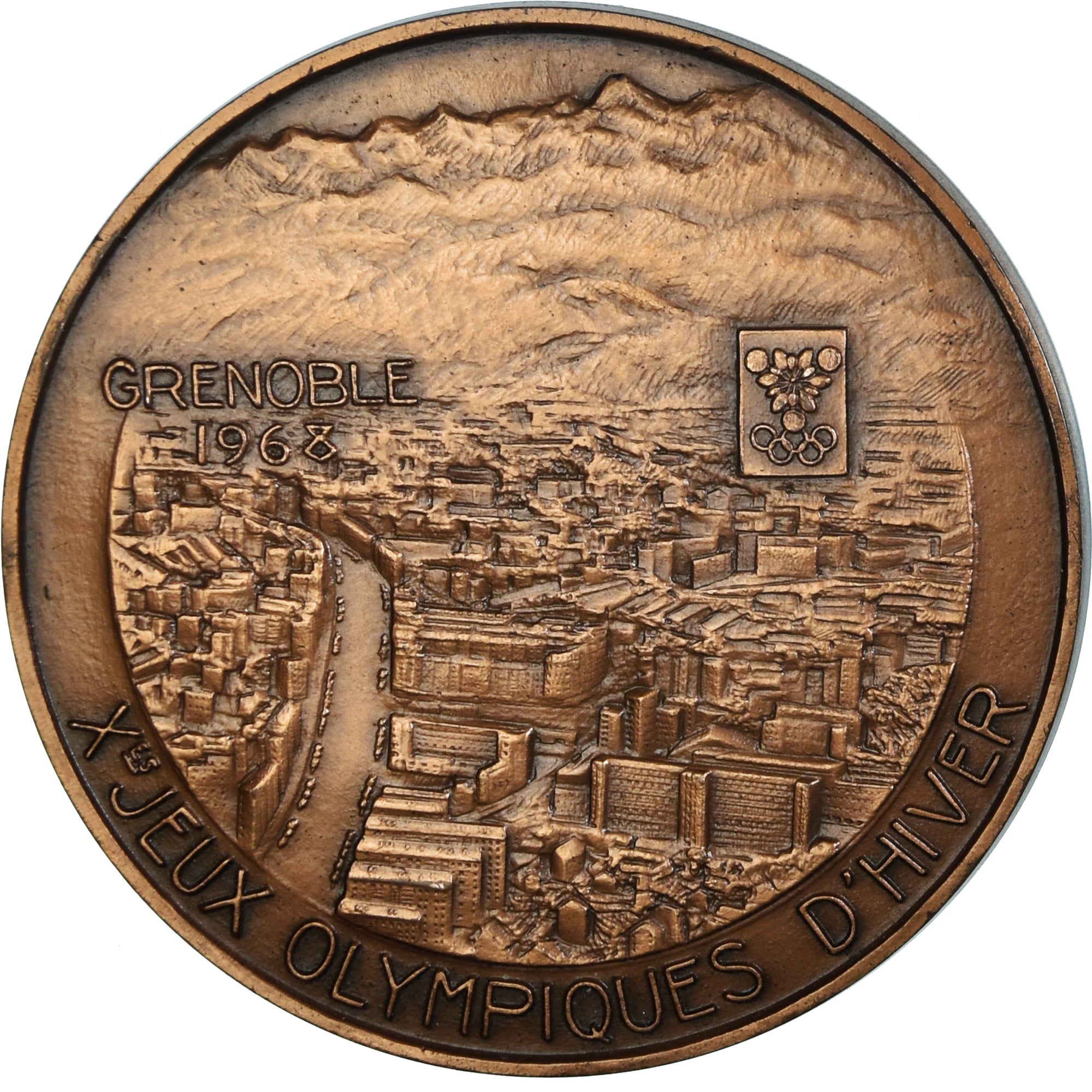 Frankreich, Medaille, Xème Jeux Olympiques d'Hiver, Grenoble, Sport, 1968
