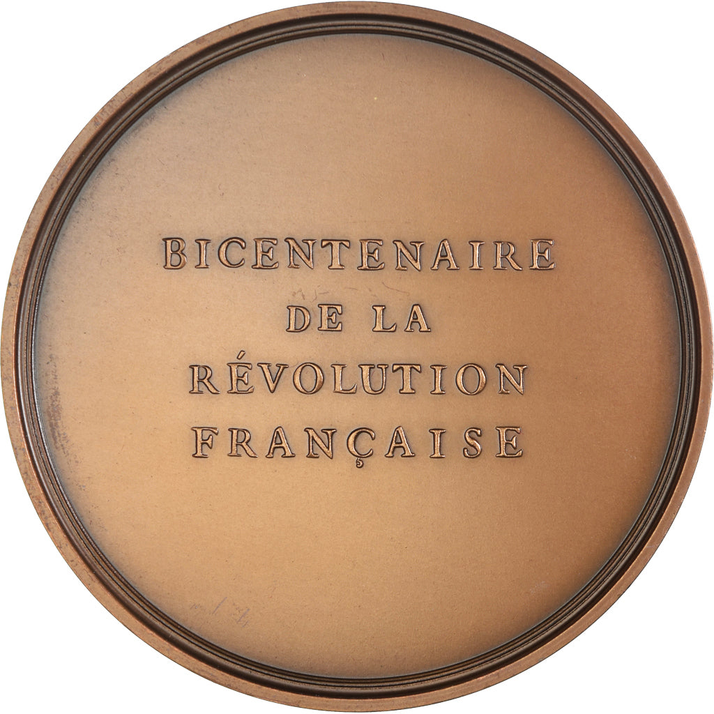 Frankreich, Medaille, Révolution Française, La Convention, History, 1987