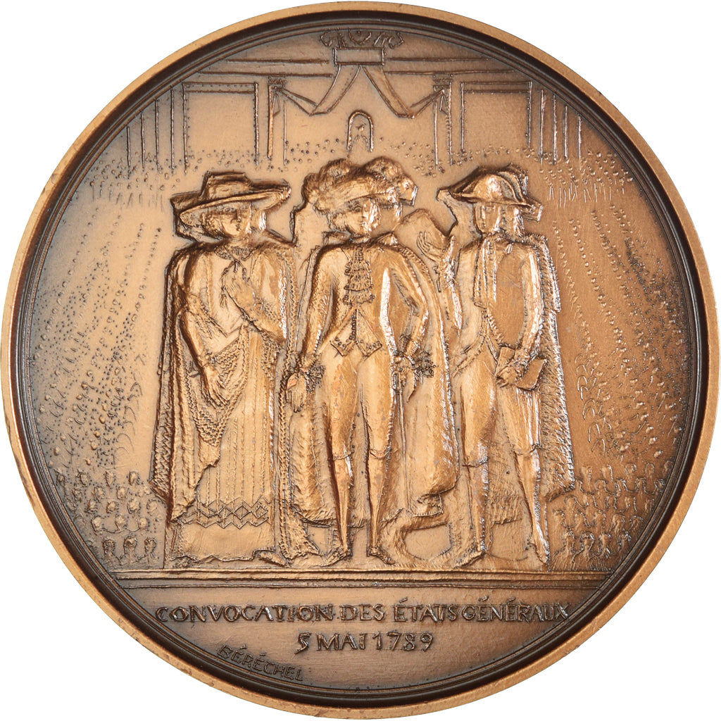 France, Medal, Révolution Française, Convocation des Etats Généraux