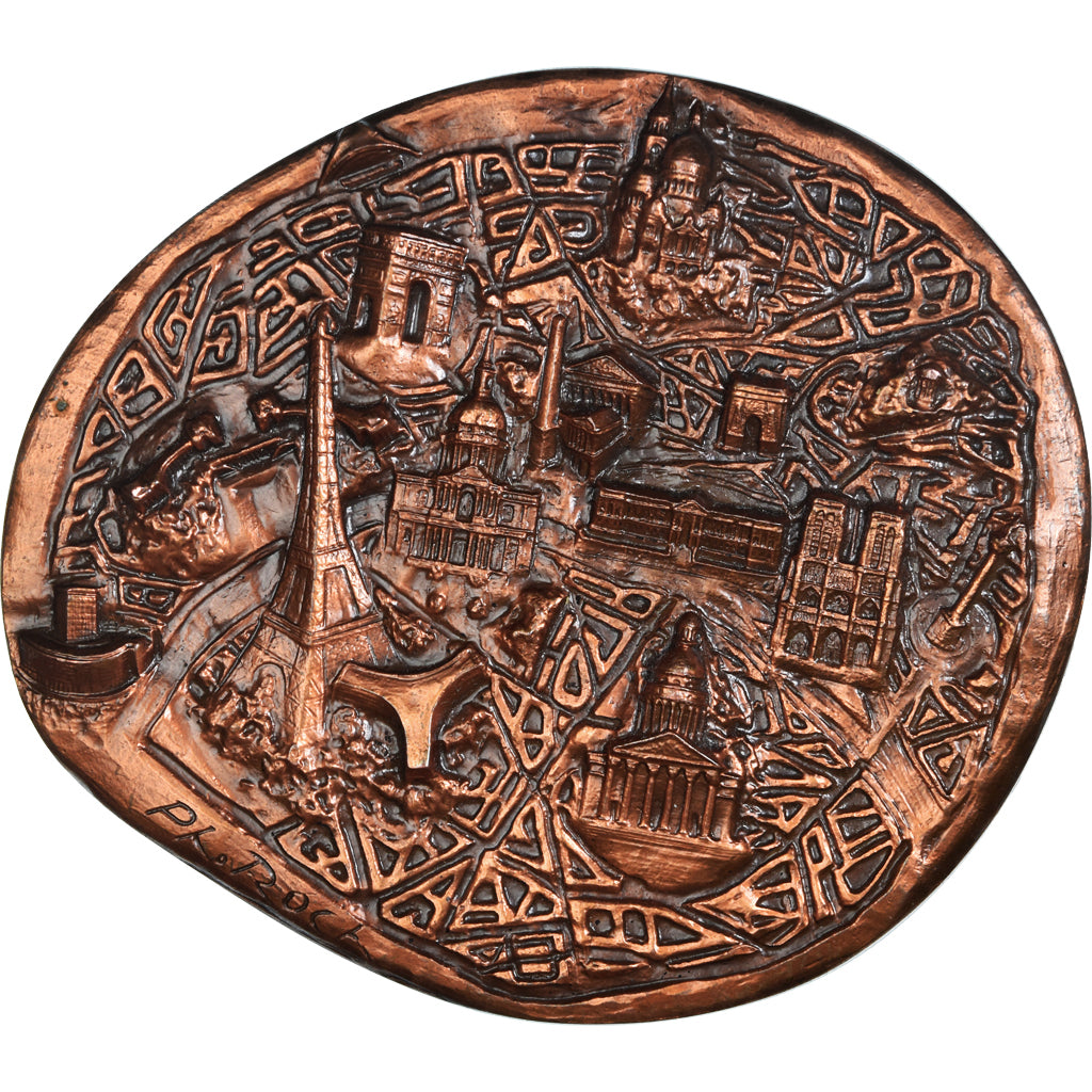 França, medalha, Ville de Paris, Fluctuat nec Mergitur, Artes e Cultura, 1978