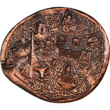 França, medalha, Ville de Paris, Fluctuat nec Mergitur, Artes e Cultura, 1978
