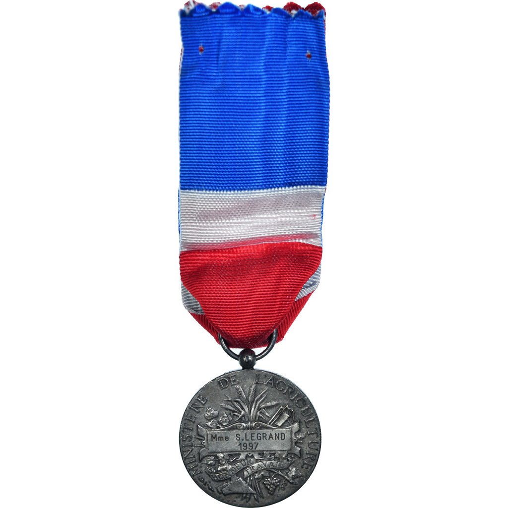 France, Ministère de l'Agriculture, Honneur et Travail, Médaille, 1997