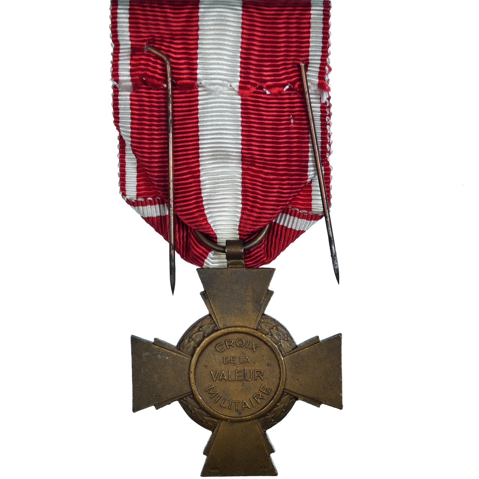 France, Croix de la Valeur Militaire, WAR, Médaille, 2 Citations, Non circulé