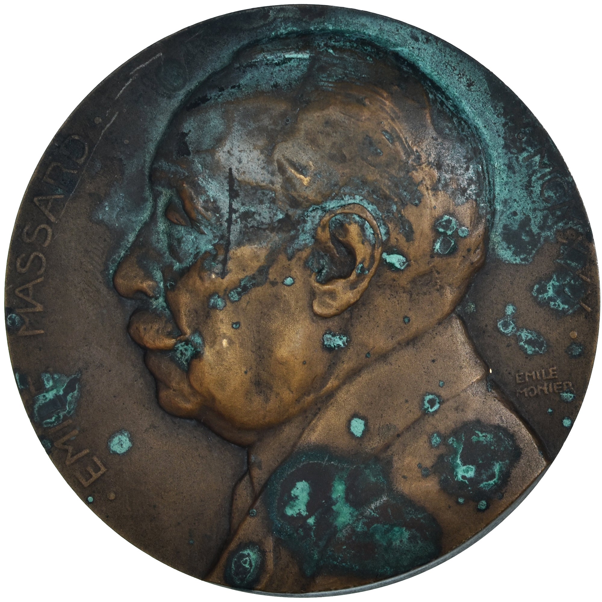 France, Medal, La Ville de Paris à Emile Massart, Politics, 1930, Monier