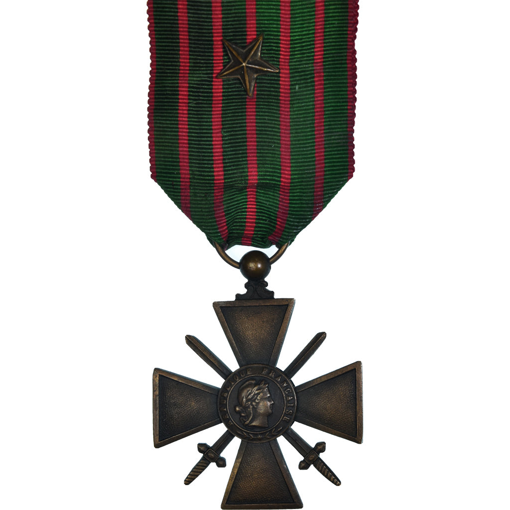 France, Croix de Guerre, Une Citation, Medal, 1914-1916, Excellent Quality