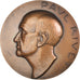 France, Medal, Medicine, Paul Rivet, 1983, Poisson, AU(55-58), Bronze