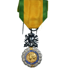 França, Troisième République, Valeur et Discipline, medalha, 1870, Não