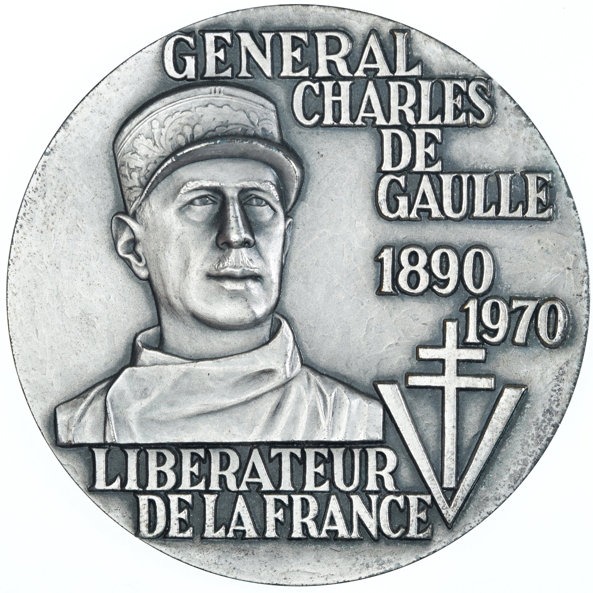 Francja, medal, Général de Gaulle, Libérateur de la France, WAR, 1970, J.
