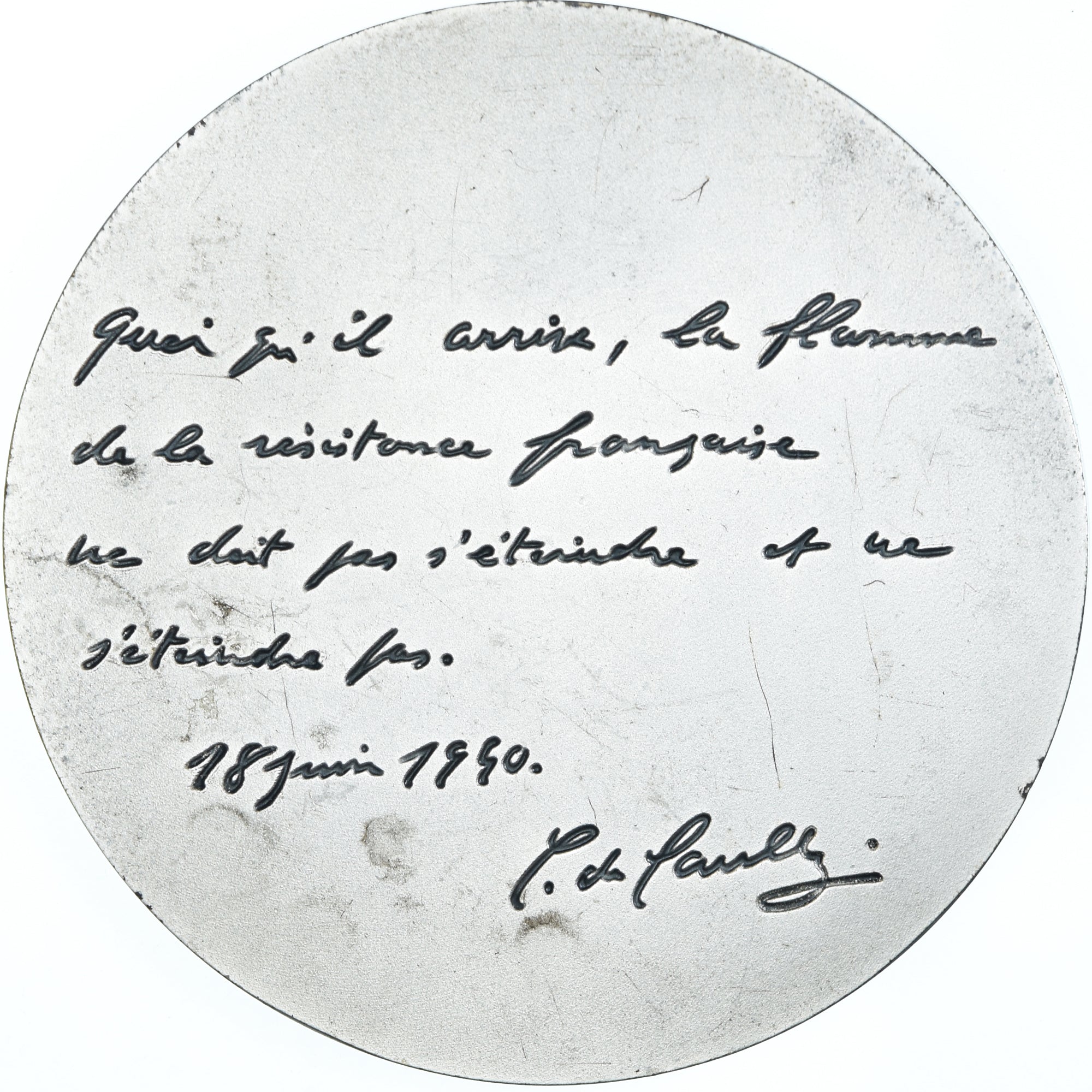 Francja, medal, Général de Gaulle, Libérateur de la France, WAR, 1970, J.