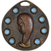France, Medal, La Vierge Marie, Religions & beliefs, Elie Pellegrin, AU(55-58)