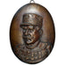Frankreich, Medaille, Le Général Joffre, History, Fonte Uniface, VZ, Bronze