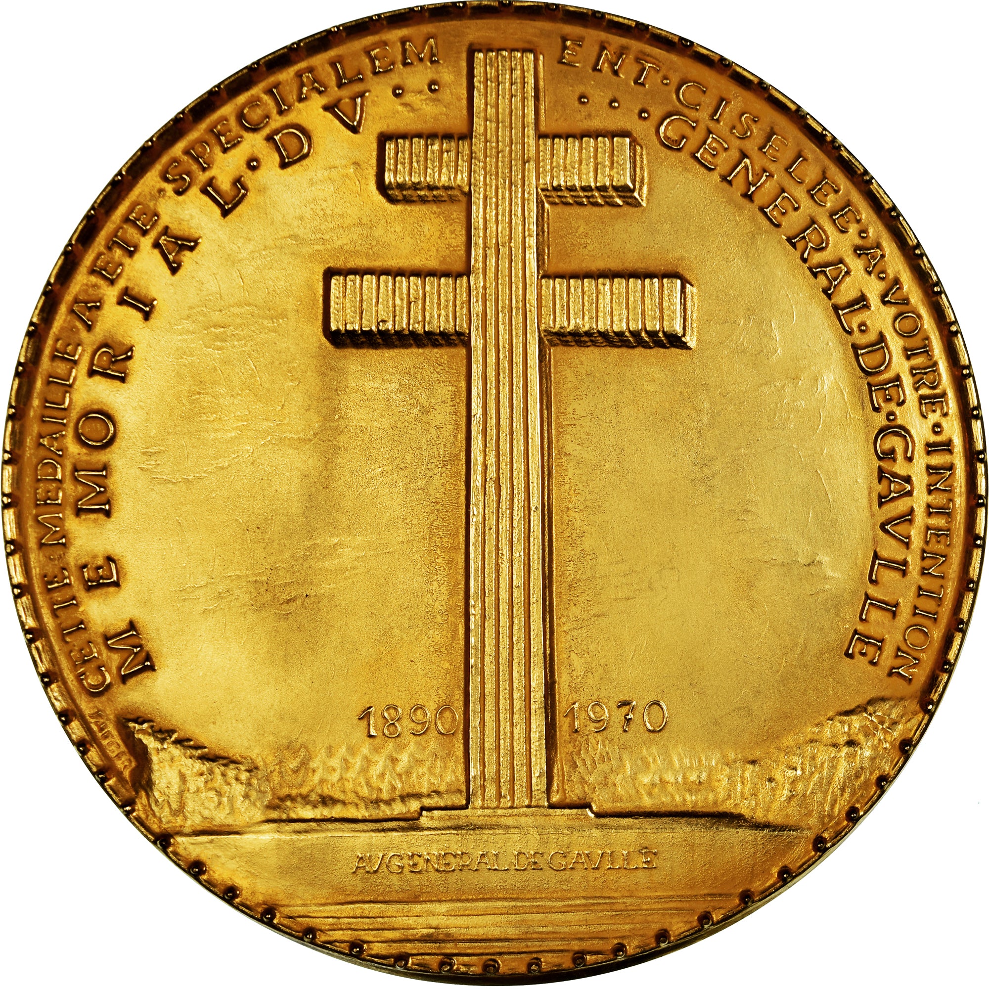 France, Médaille, Mémorial du Général de Gaulle, History, De Jaeger, FDC