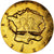 France, Medal, La Résistance, WAR, De Jeager, AU(55-58), Gilt Bronze