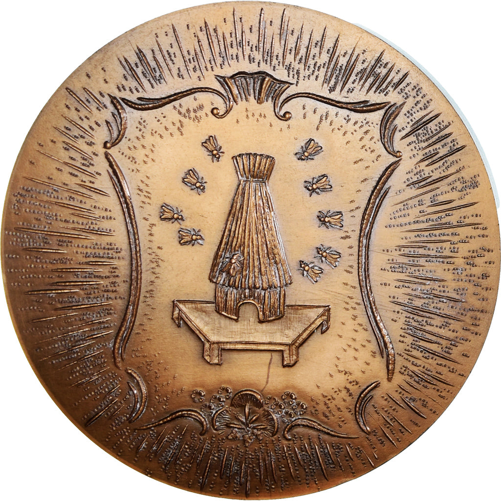 Frankreich, Medaille, Caisse d'Epargne de Paris, Bank, 1968, Joly, VZ, Bronze