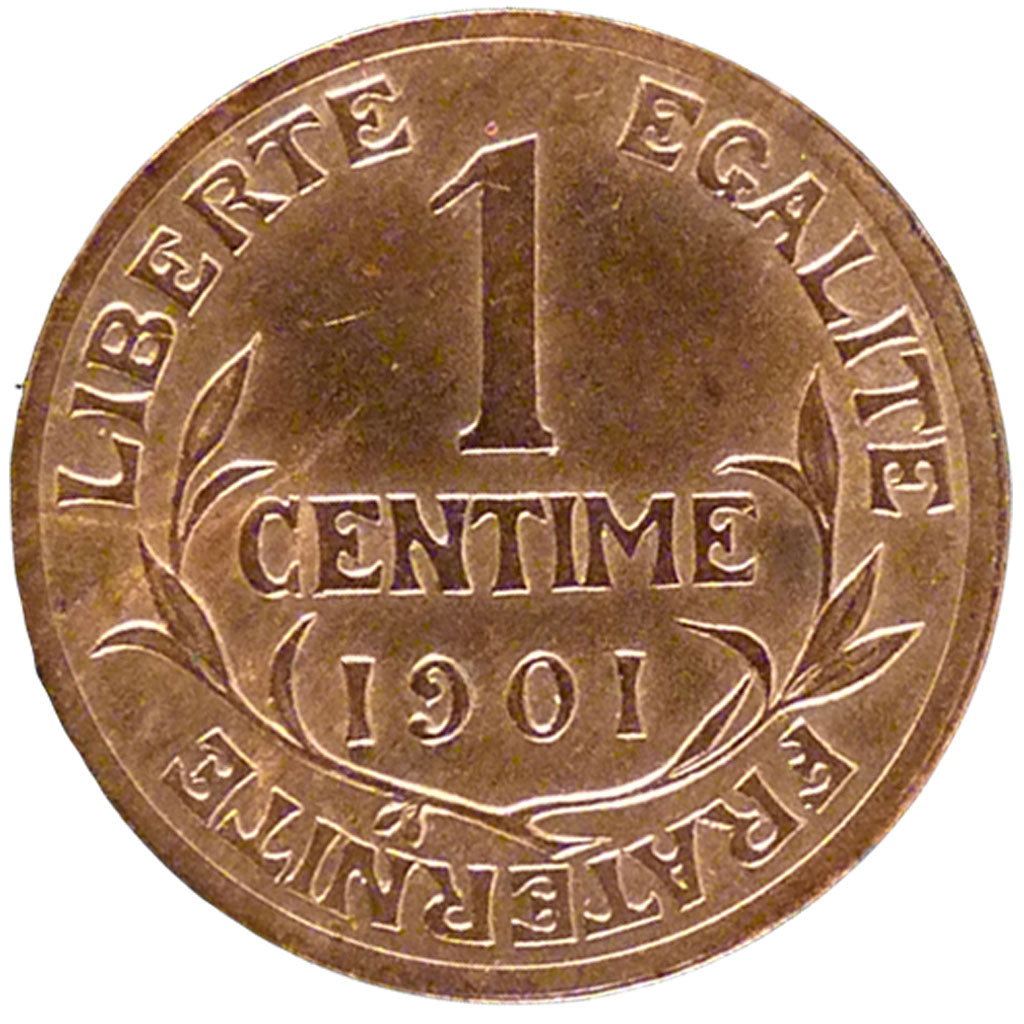 Francia, Dupuis, Centime, 1901, Paris, SPL-, Bronzo, Gadoury:90