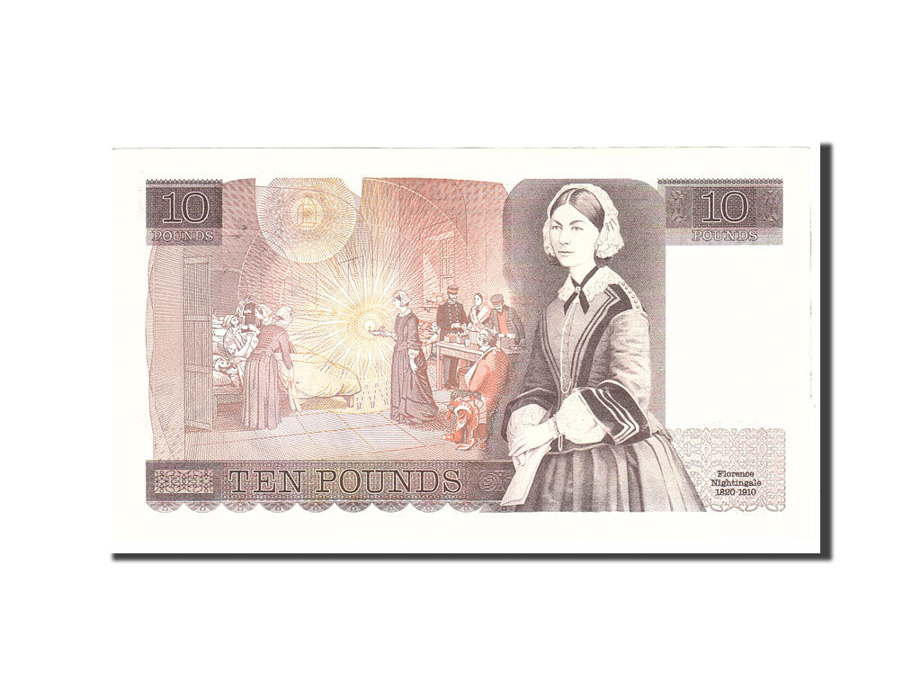 Banknote, Great Britain, 10 Pounds, 1975, Undated, KM:379a, UNC(63)