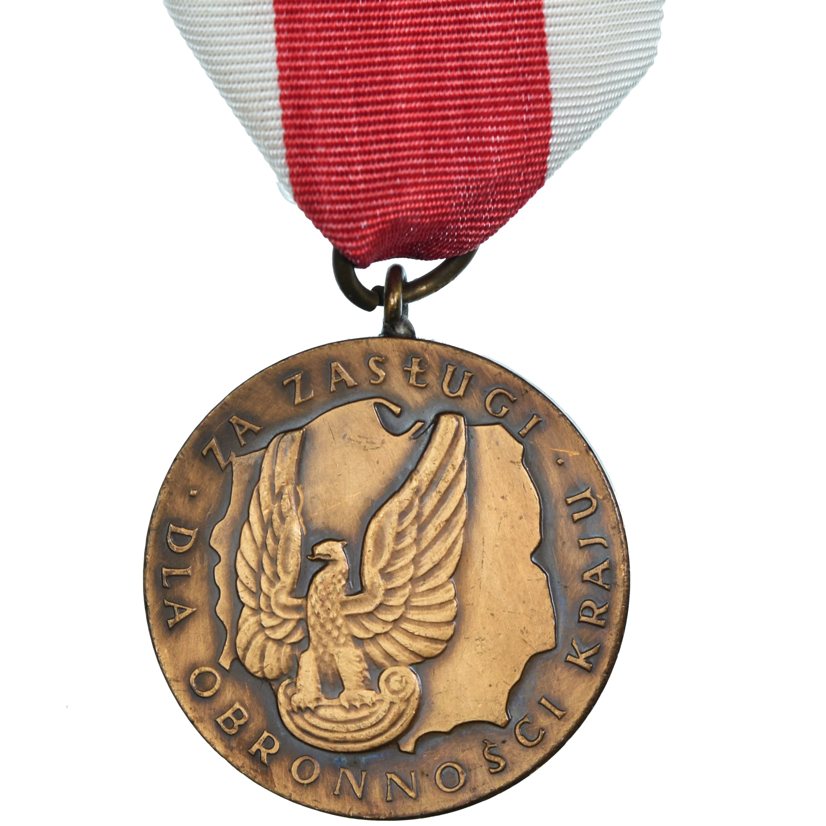 Poland, Mérite pour la Défense Nationale, Classe Bronze, Medal, Uncirculated