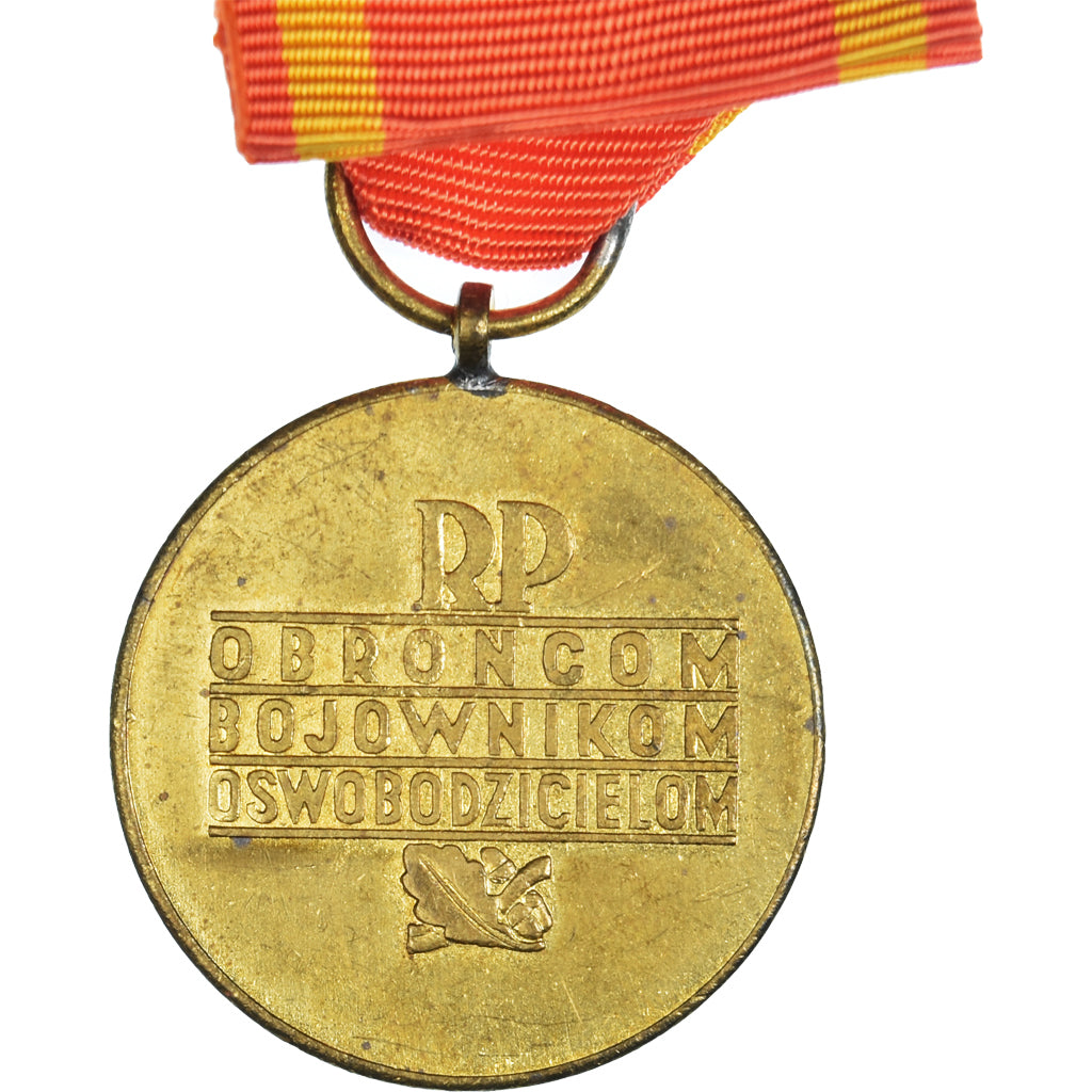 Polónia, Varsovie, WAR, medalha, 1939-1945, Qualidade Excelente, Bronze