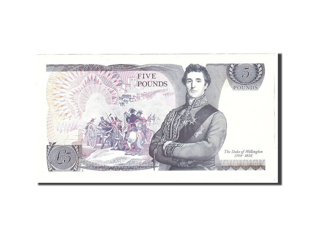 Banknote, Great Britain, 5 Pounds, 1971, Undated, KM:378c, AU(50-53)