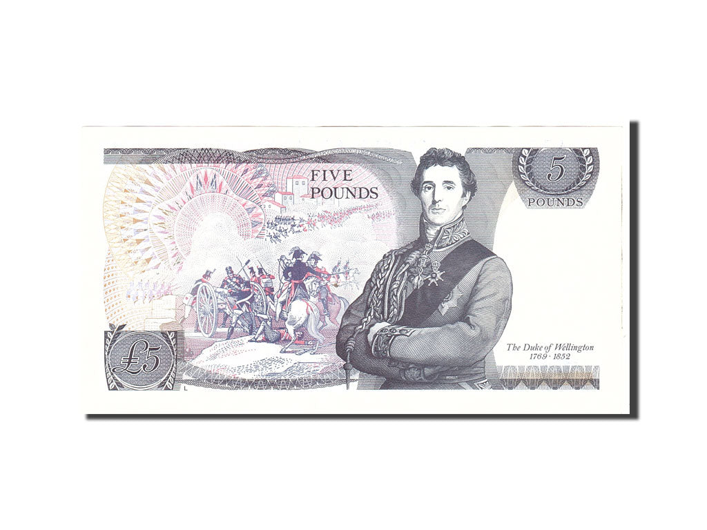 Banknote, Great Britain, 5 Pounds, 1971, Undated, KM:378c, AU(50-53)