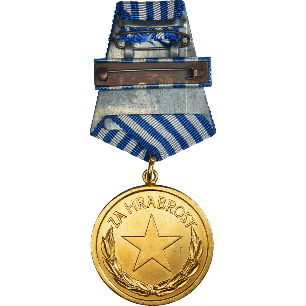 Iugoslavia, Ordre de la Bravoure, WAR, medaglia, Undated (1943), Barrette