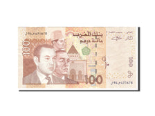 Billete, 100 Dirhams, 2002, Marruecos, KM:70, Undated, MBC
