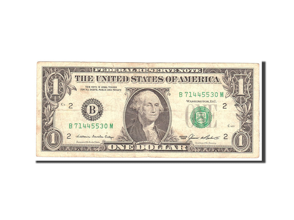 United States, One Dollar, 1985, KM:3701, Undated, VF(20-25)