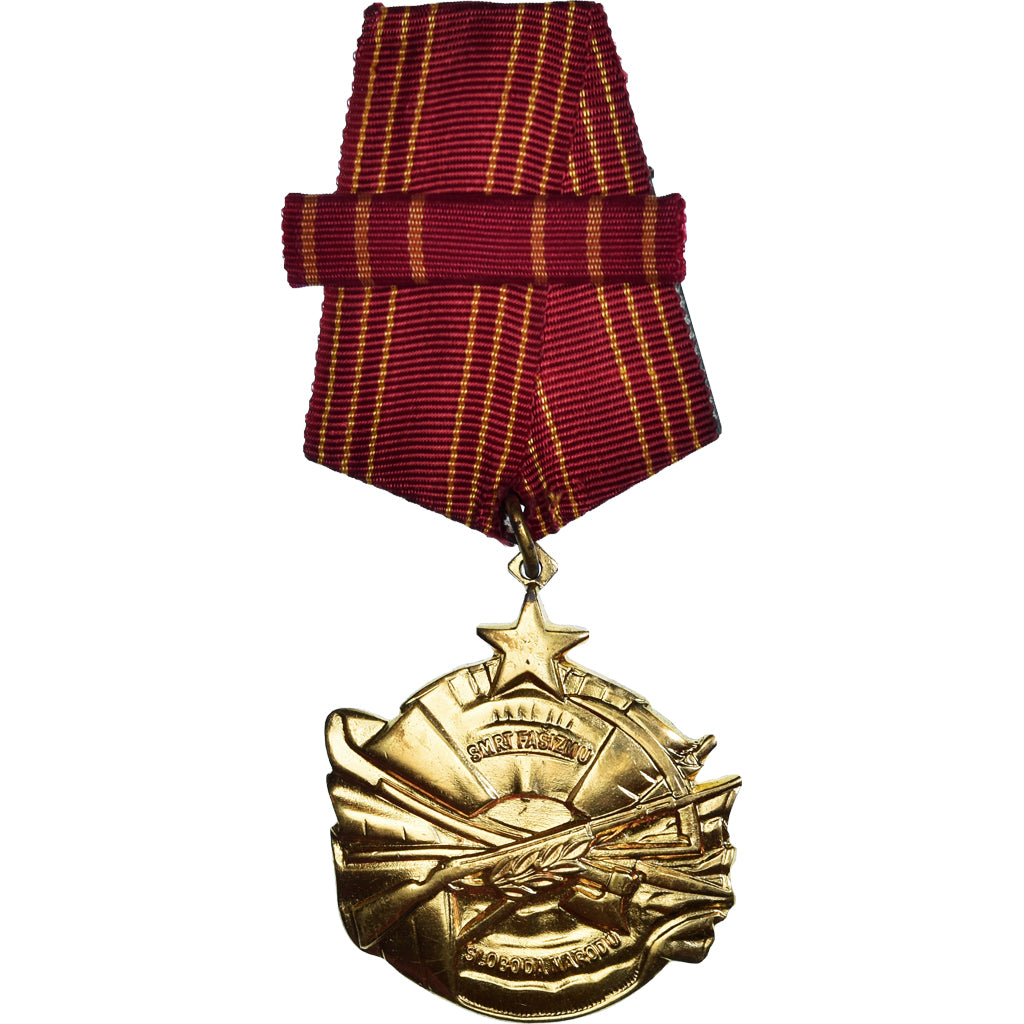 Jugoslávia, Ordre de la Bravoure, medalha, Undated (1943), Barrette Dixmude