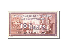 Biljet, FRANS INDO-CHINA, 10 Cents, 1939, Undated, KM:85c, SUP