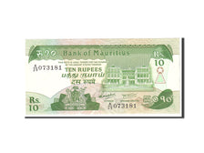 Biljet, Mauritius, 10 Rupees, 1985, Undated, KM:35b, SPL