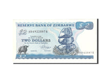 Zimbabwe, 2 Dollars, 1980, Undated, KM:1b, UNC(63)