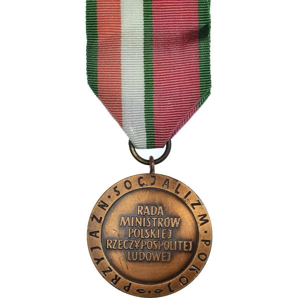 Poland, Maintien de la Paix, WAR, Medal, ND (1972), Uncirculated, Bronze, 37