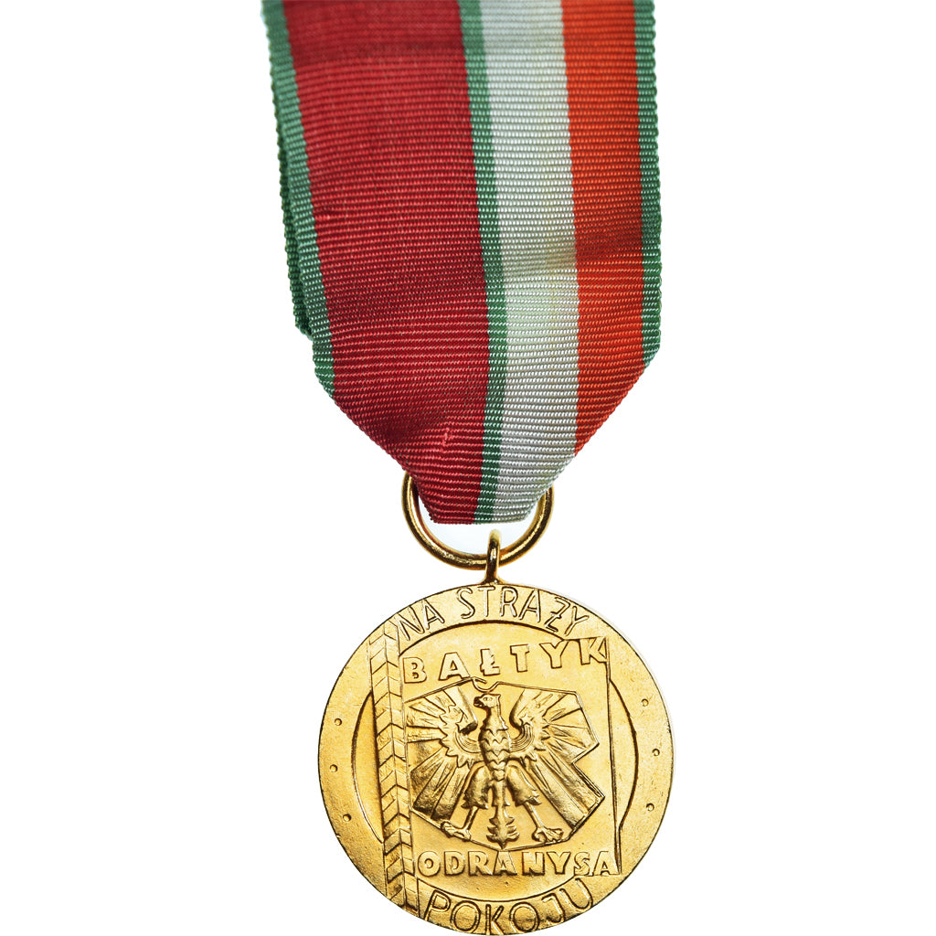 Polen, Maintien de la Paix, WAR, Medaille, ND (1972), Uncirculated, Gilt Bronze