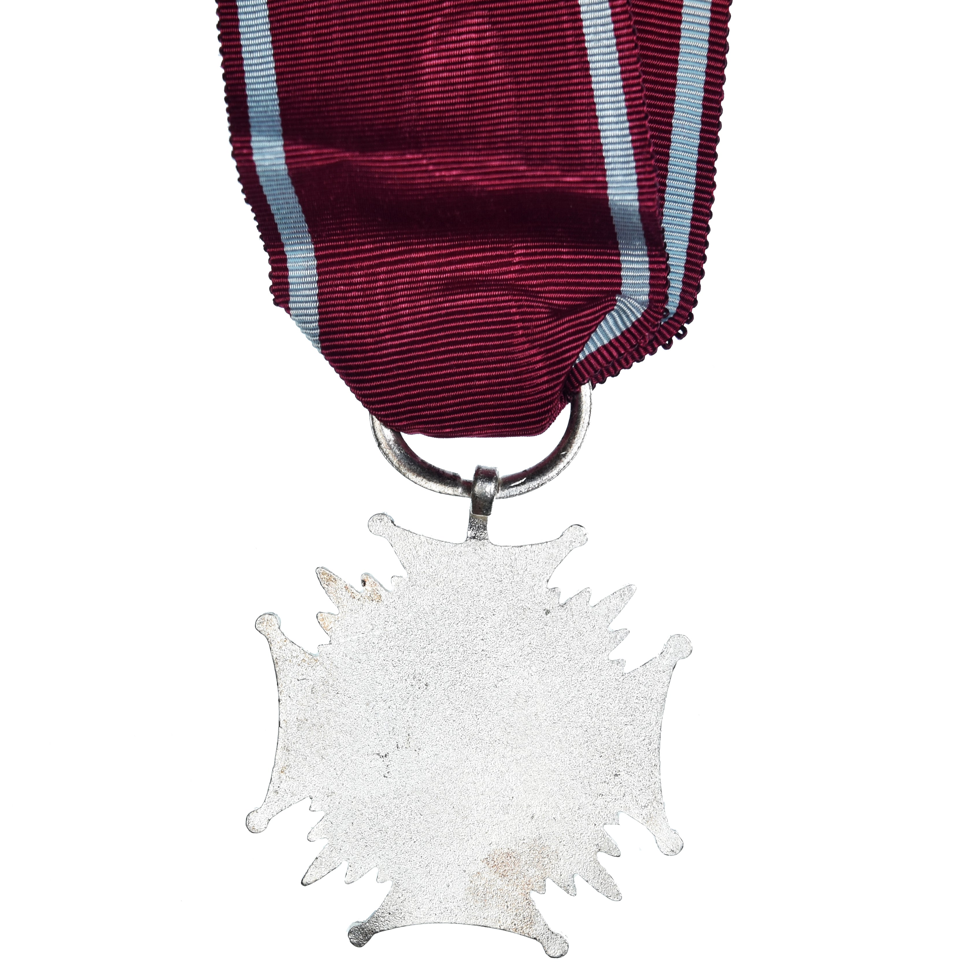 Polska, Croix du Mérite pour Bravoure, medal, Stan menniczy, Srebro, 42