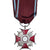Polen, Croix du Mérite pour Bravoure, Medaille, Uncirculated, Silber, 42