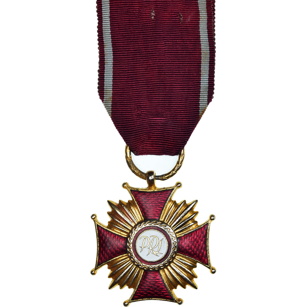 Polen, Croix du Mérite pour Bravoure, Medaille, Classe Or, Excellent Quality