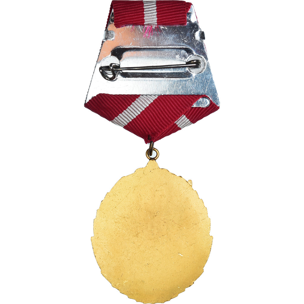 Bulgarije, Ordre du Drapeau Rouge, Medaille, Niet gecirculeerd, Gilt Bronze, 41