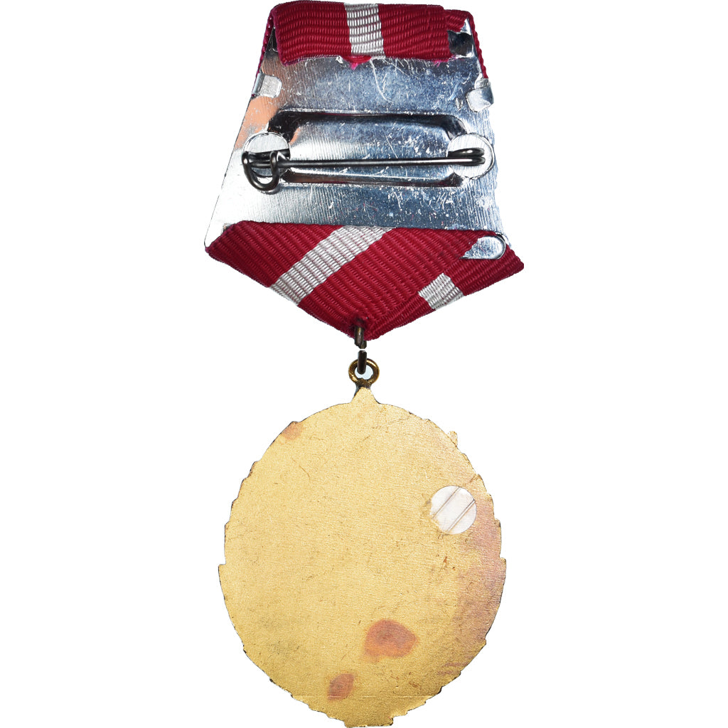 Bulgaria, Ordre du Drapeau Rouge, Medal, Uncirculated, Gilt Bronze, 41