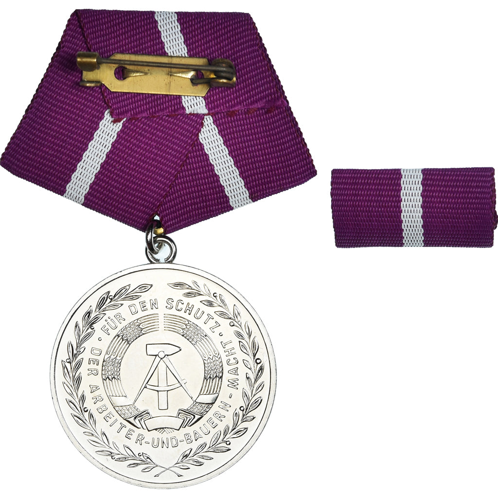 GERMAN-DEMOCRATIC REPUBLIC, Protection Civile, 20 Ans, Medal, Undated (1977)