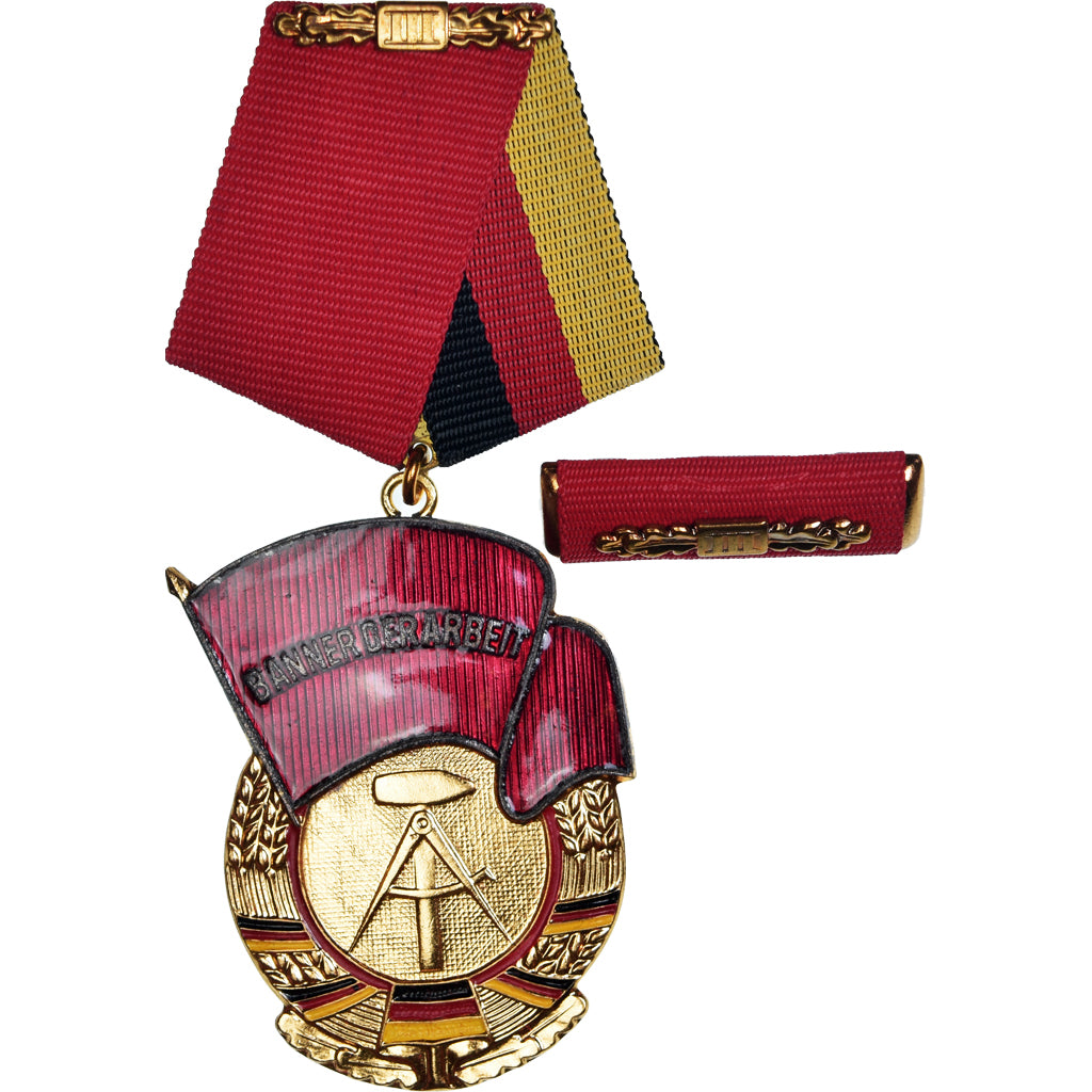 NIEMCY - NRD, Ordre du Drapeau du Travail, medal, Undated (1954), 3ème Classe