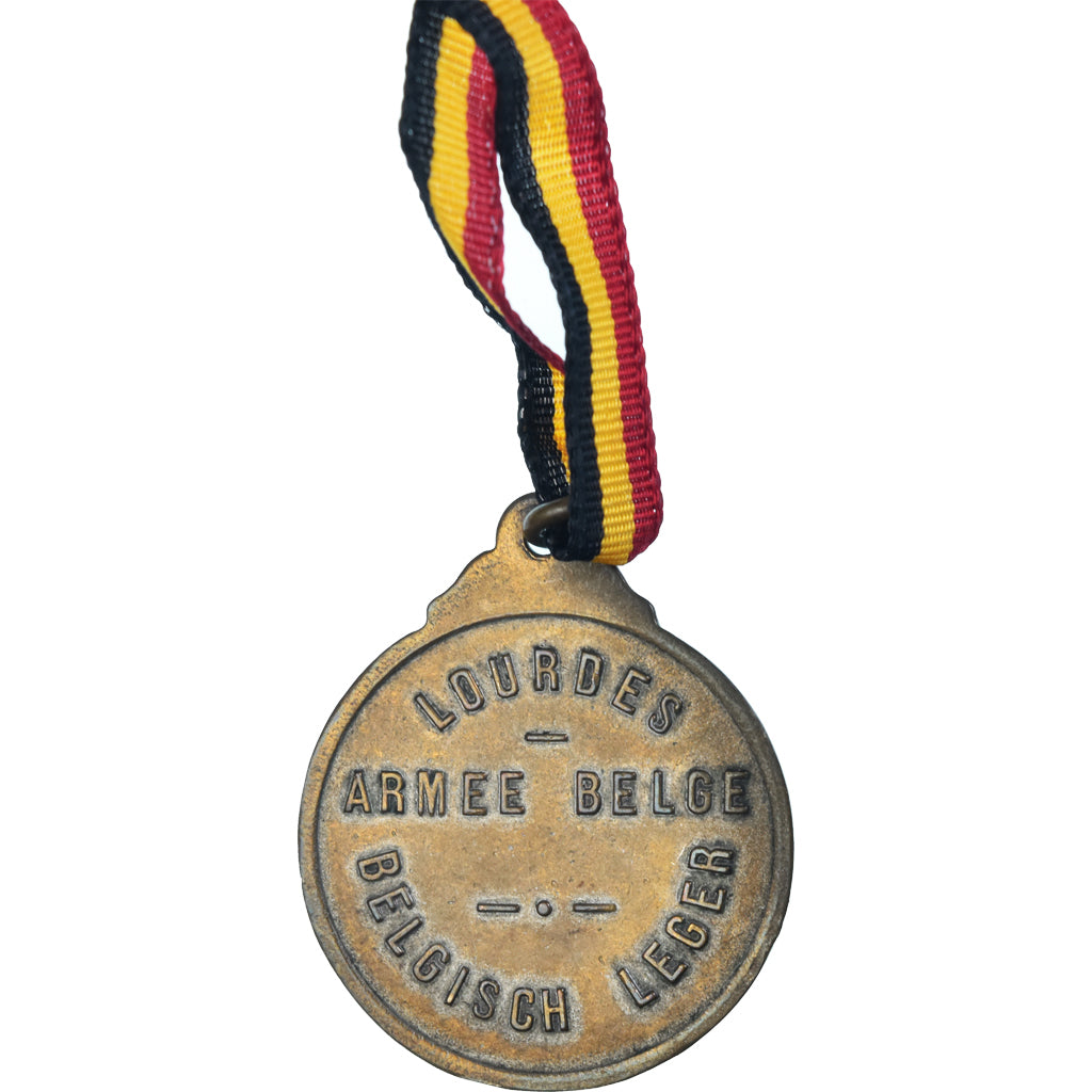 Belgique, Lourdes, Armée Belge, Religions & beliefs, Médaille, Excellent