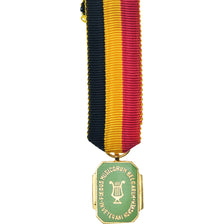 Belgium, Musique, Vétéran, 3ème Classe, Medal, Réduction, Uncirculated, Gilt