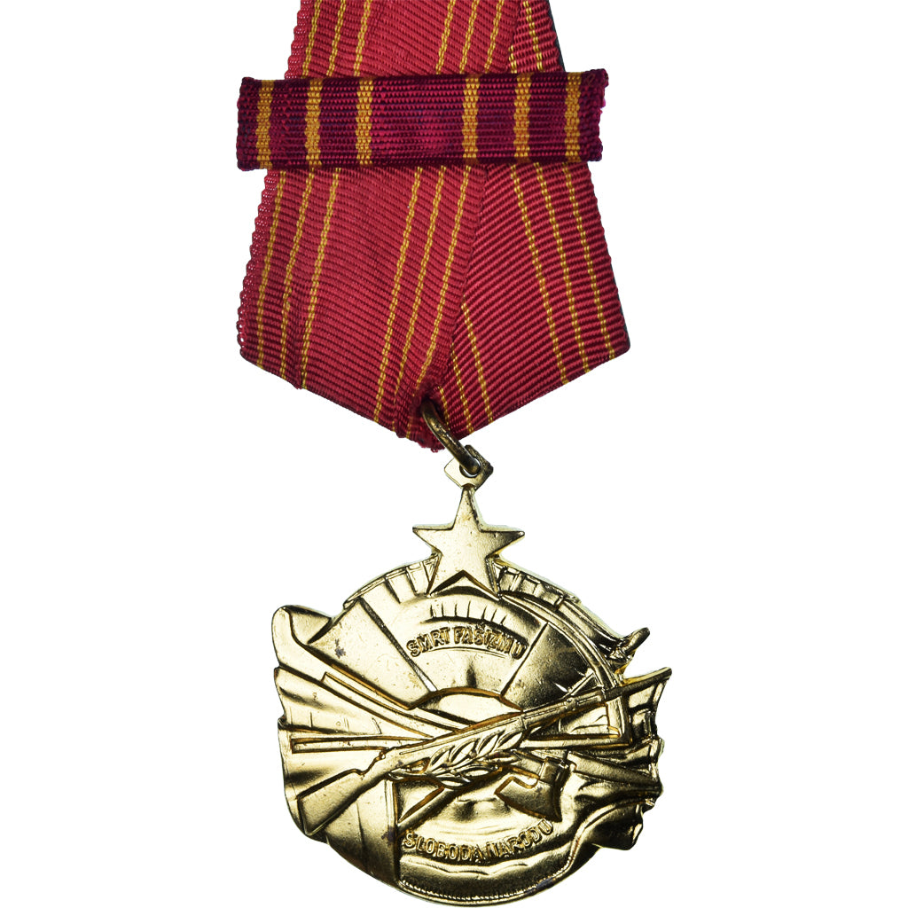 Yugoslavia, Ordre de la Bravoure, Medal, Undated (1943), Barrette Dixmude