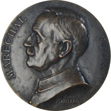 France, Medal, Maréchal Foch, Commandant des Armées, WAR, 1918, Aug.Maillard