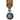 Tunísia, Ordre du Nicham Iftikhar, medalha, 1882-1902, Officier au Chiffre de